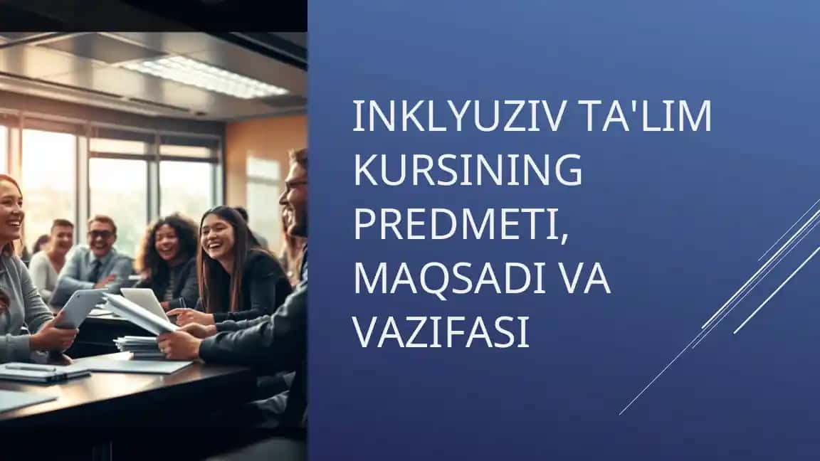 Inklyuziv ta'lim kursi