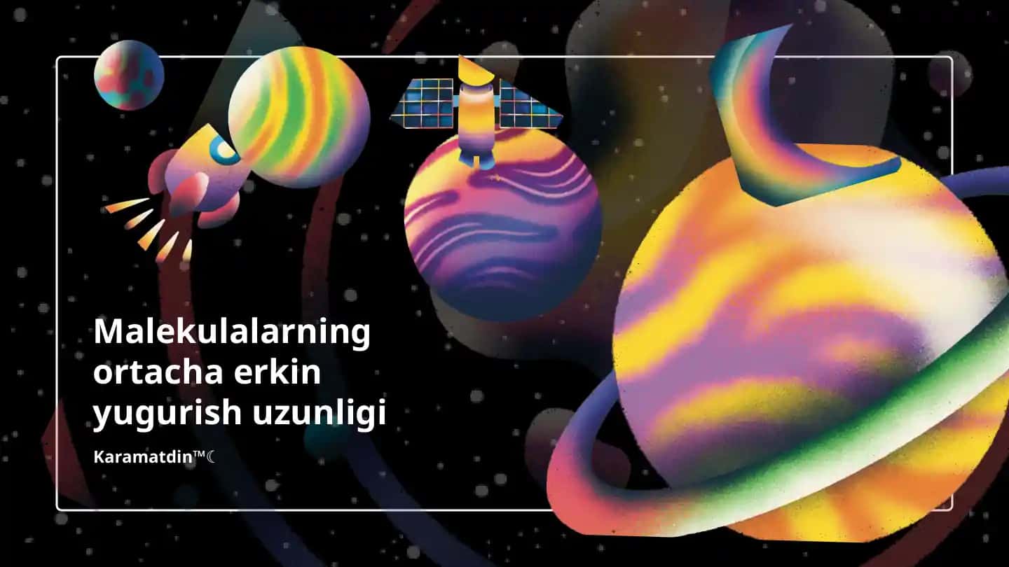 Malekulalarning ortacha erkin yugurish uzunligi