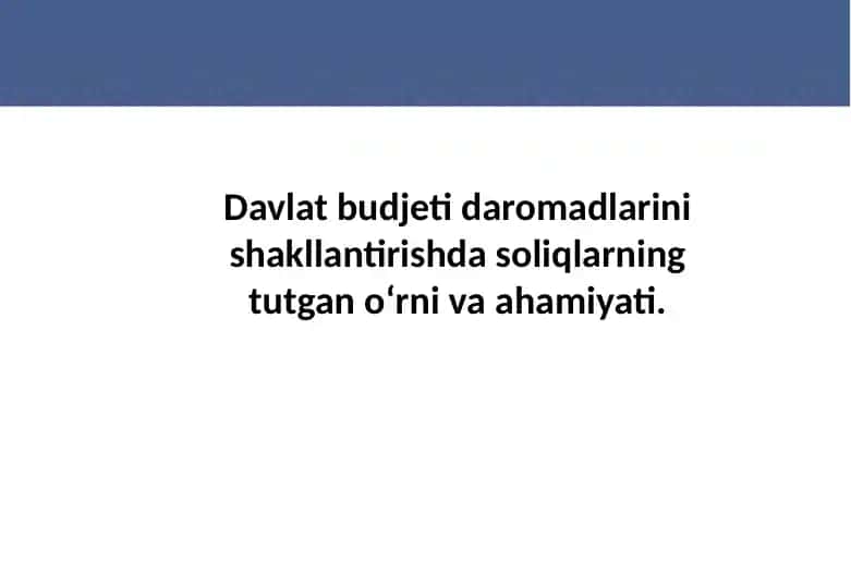 Foyda solig‘ini hisoblash va budjetga undirish tartibi