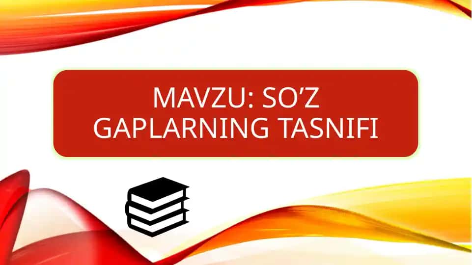 So‘z-gaplar to‘plamini ajratish tamoyillari