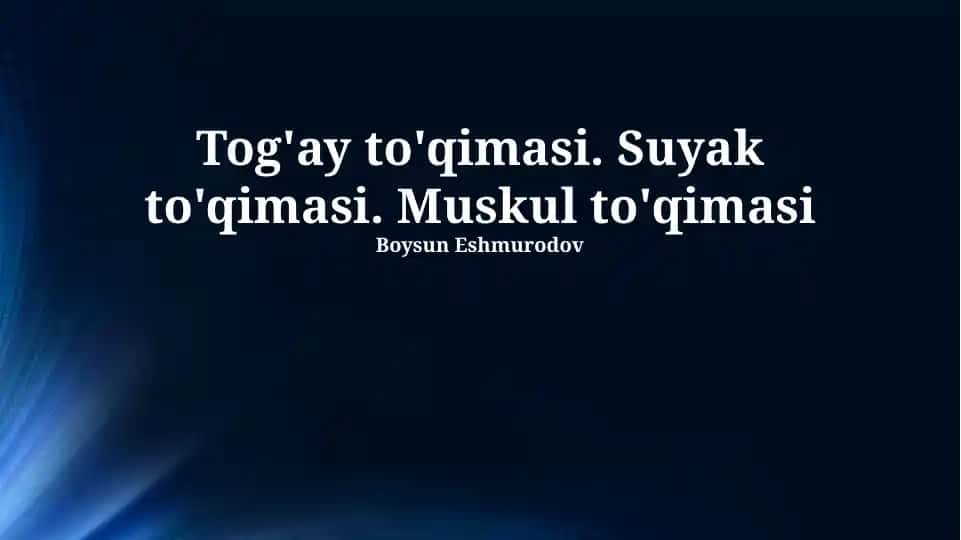 Suyak to'qimasi