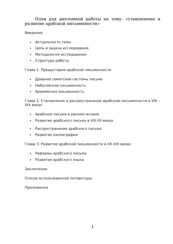 Становление и развитие арабской письменности