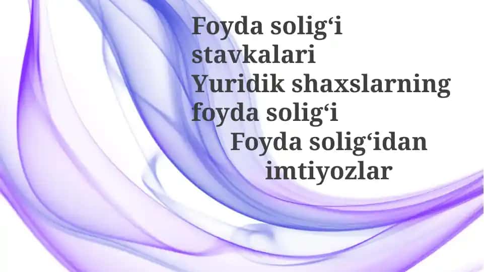 Korporativ daromad solig'i stavkalari