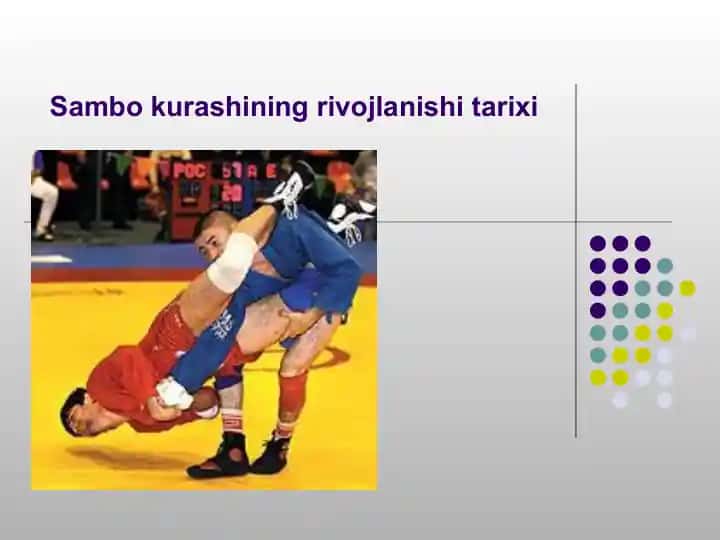 Sambo kurashining rivojlanishi tarixi