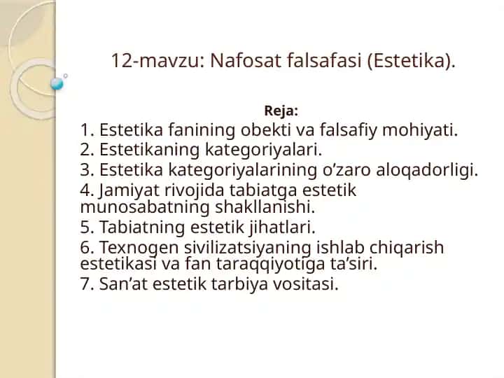 Nafosatfalsafasi(Estetika)