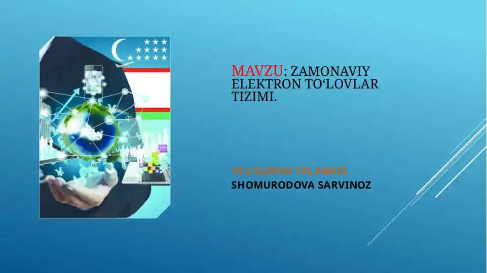 Elektron to'lov tizimlari