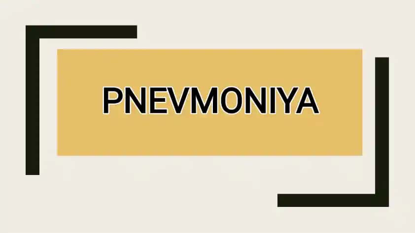 Pnevmoniya