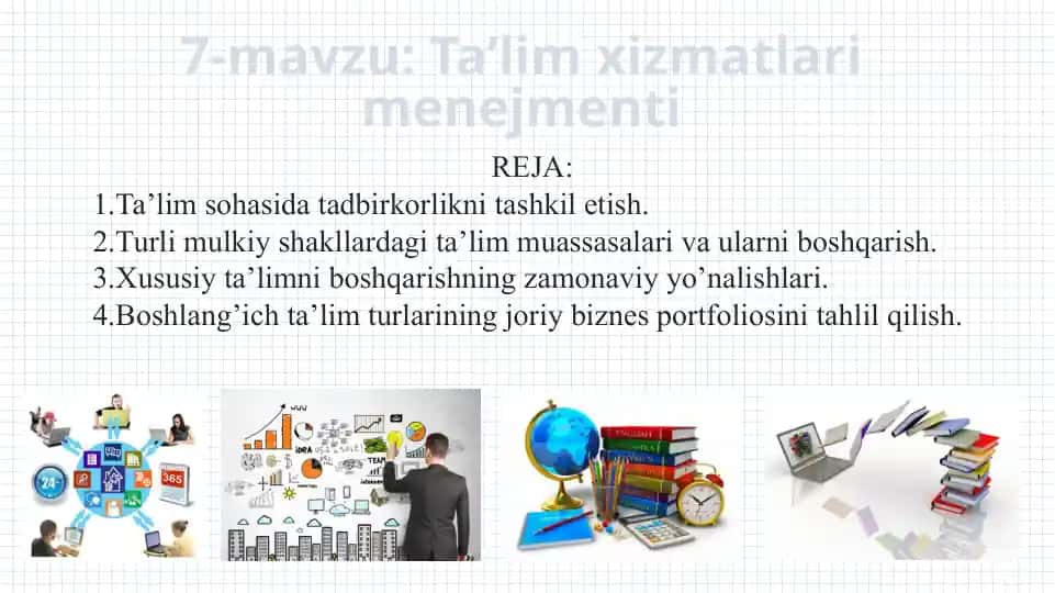 Ta’lim xizmatlari menejmenti