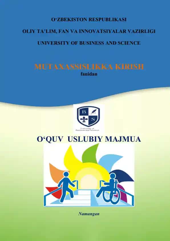 O‘QUV USLUBIY MAJMUA