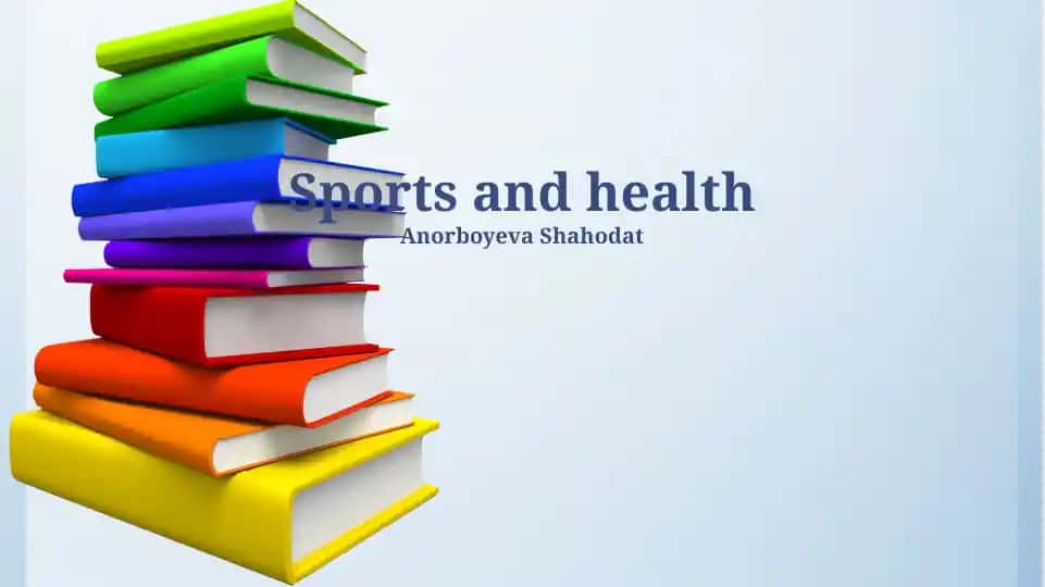 Sports and Health