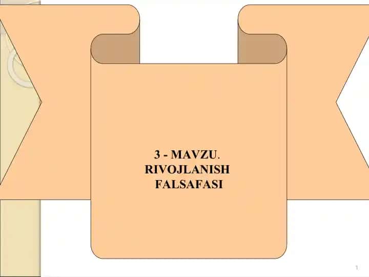 Rivoylanish Falsafasi