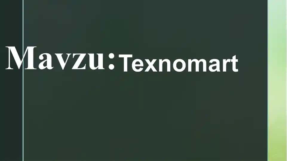 Texnomart