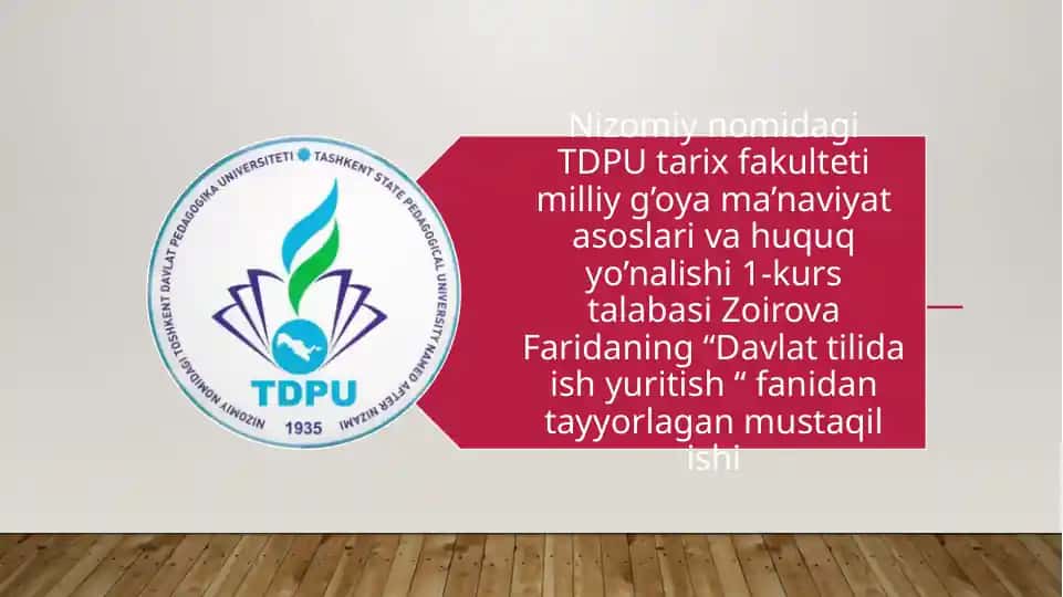 Lug’at ustida ishlash metodikasi