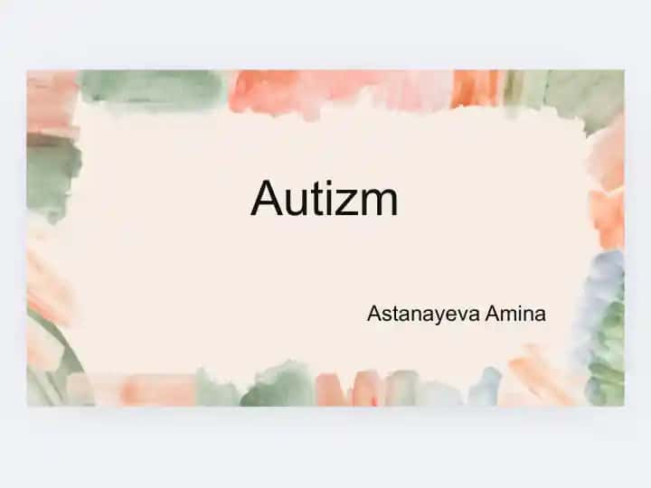 Autizm