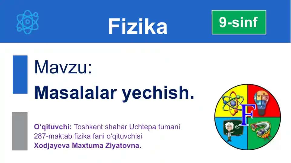 Buyumni fokus masofasi va linzaning kattalashtirishi
