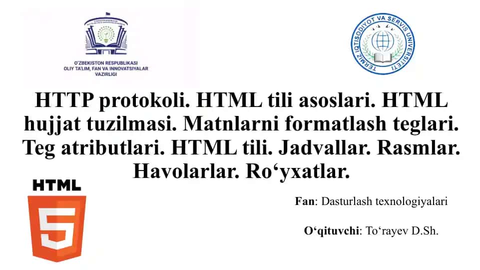 HTTP protokoli