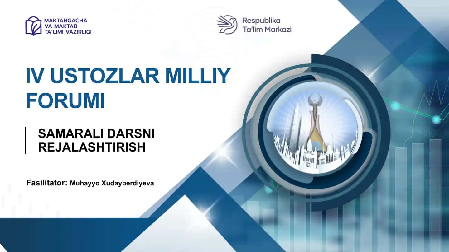 Samarali darsni rejalashtirish