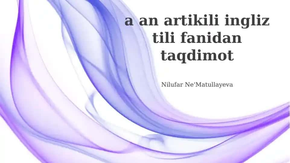 Natijalar