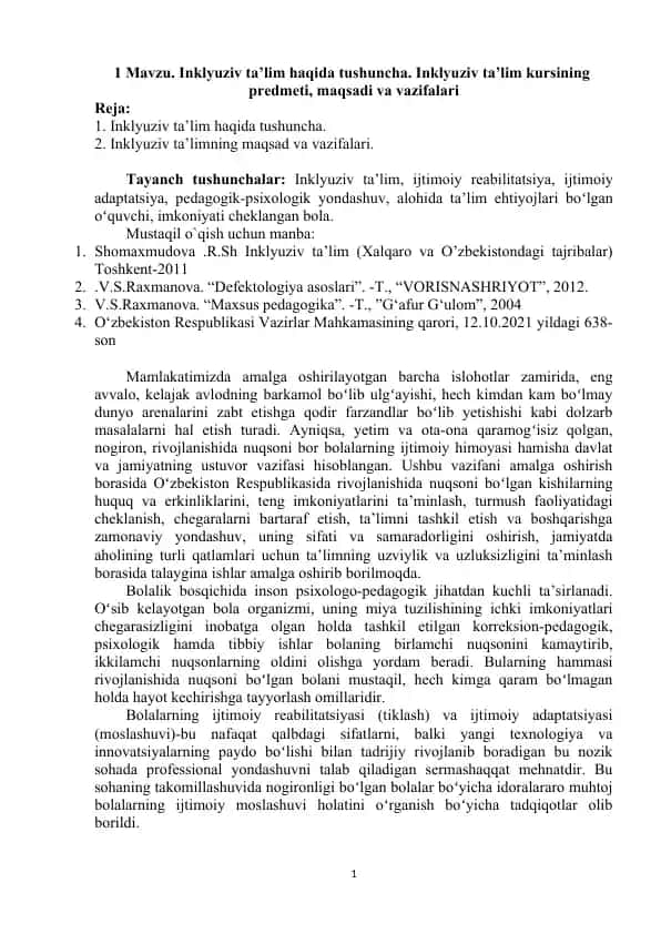 Inklyuziv ta’lim