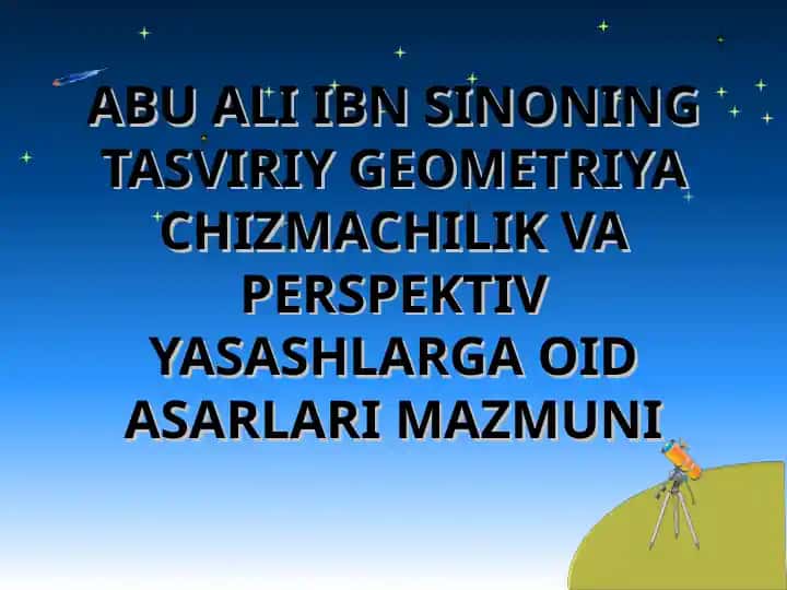 Abu Ali ibn Sino
