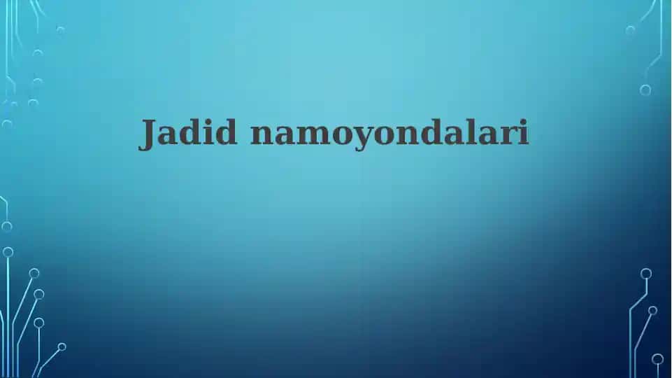 Jadidnamoyondalari