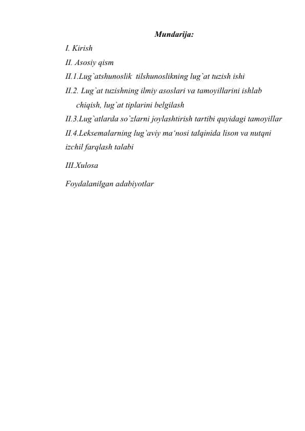 Leksikografiya