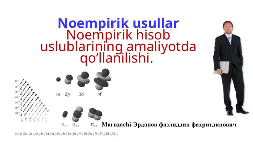 Noempirik usullar