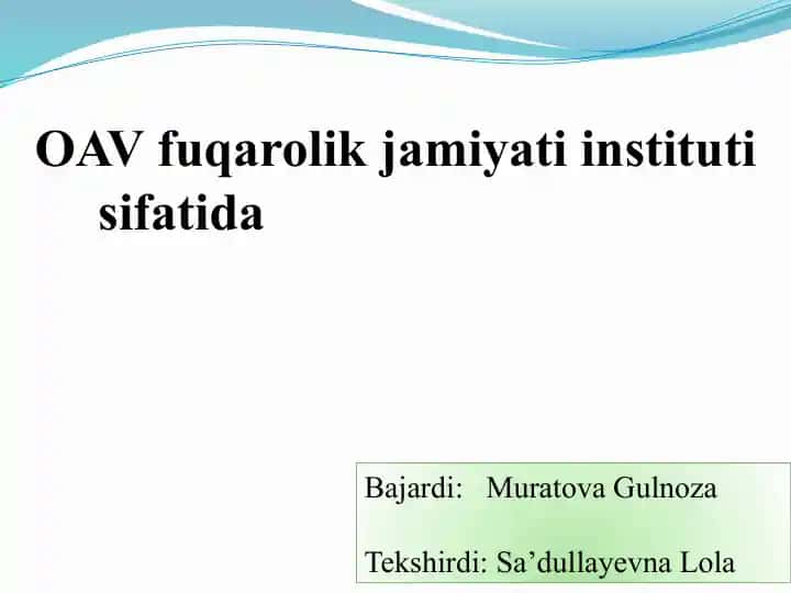 Davlat ommaviy axborot vositalari
