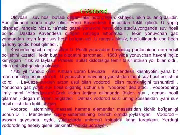 Vodorod