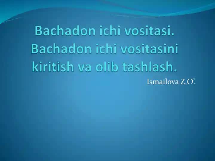 Bachadon