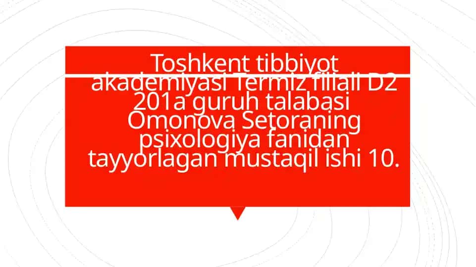 Rivojlanishning yoshga va individual xususiyatlariga oid tadqiqotlar tahlili.