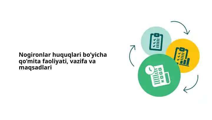 Nogironlar huquqlari bo’yicha qo’mita faoliyati, vazifa va maqsadlari