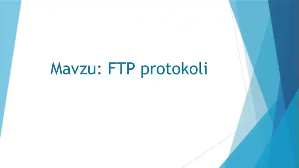FTP protokoli