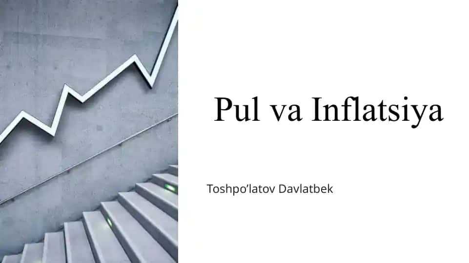 Pul va Inflatsiya
