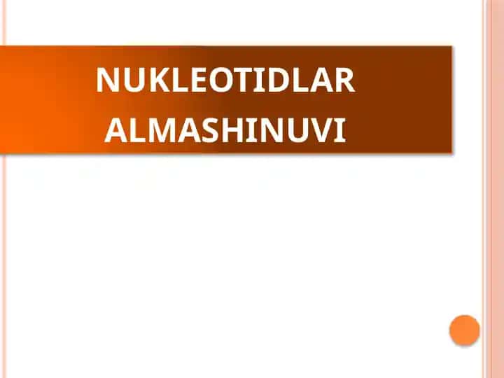 Nuklein kislotalar