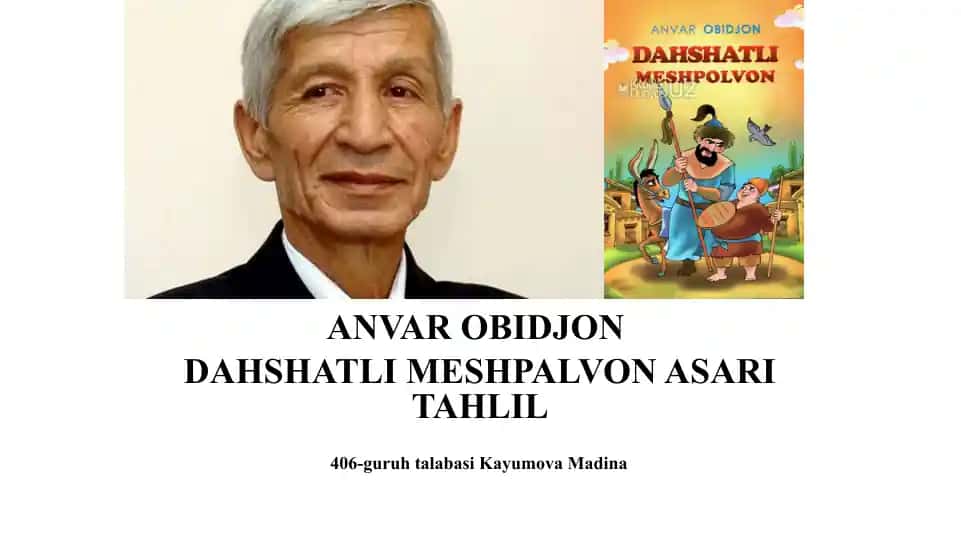 DAHSHATLI MESHPALVON ASARI TAHLIL