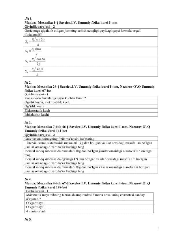 Matematik mayatnikning tebranish amplitudasi