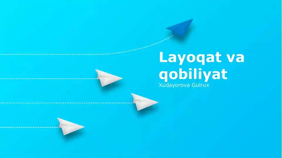 Layoqat va qobiliyat