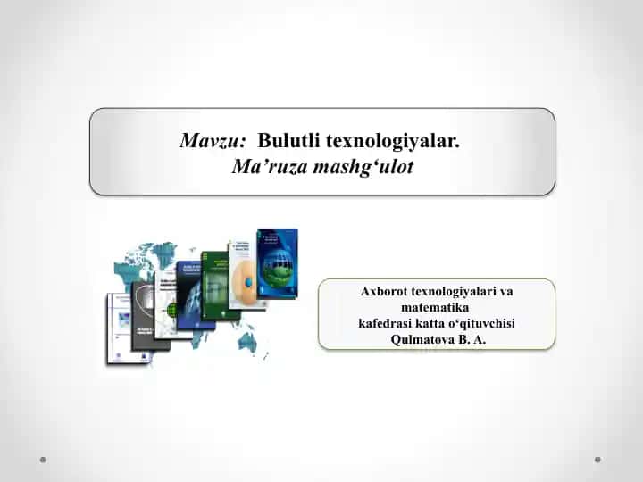 Bulutli texnologiyalar