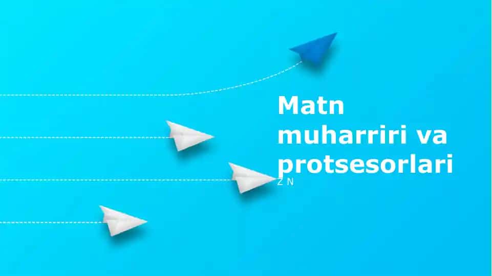 Matn Protsessori va muharriri