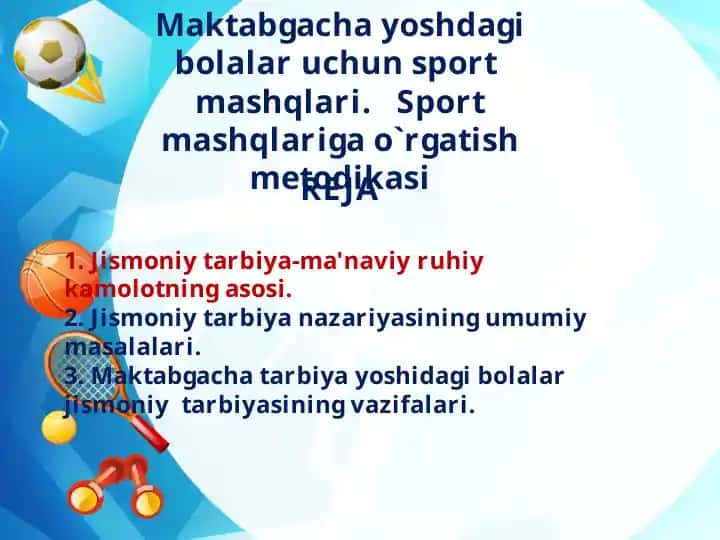 Sport mashqlari
