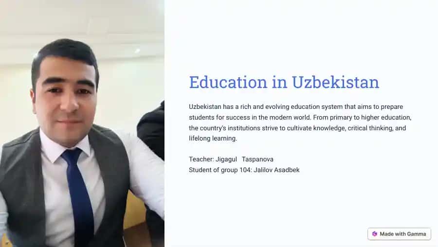 Education in Uzbekistan
