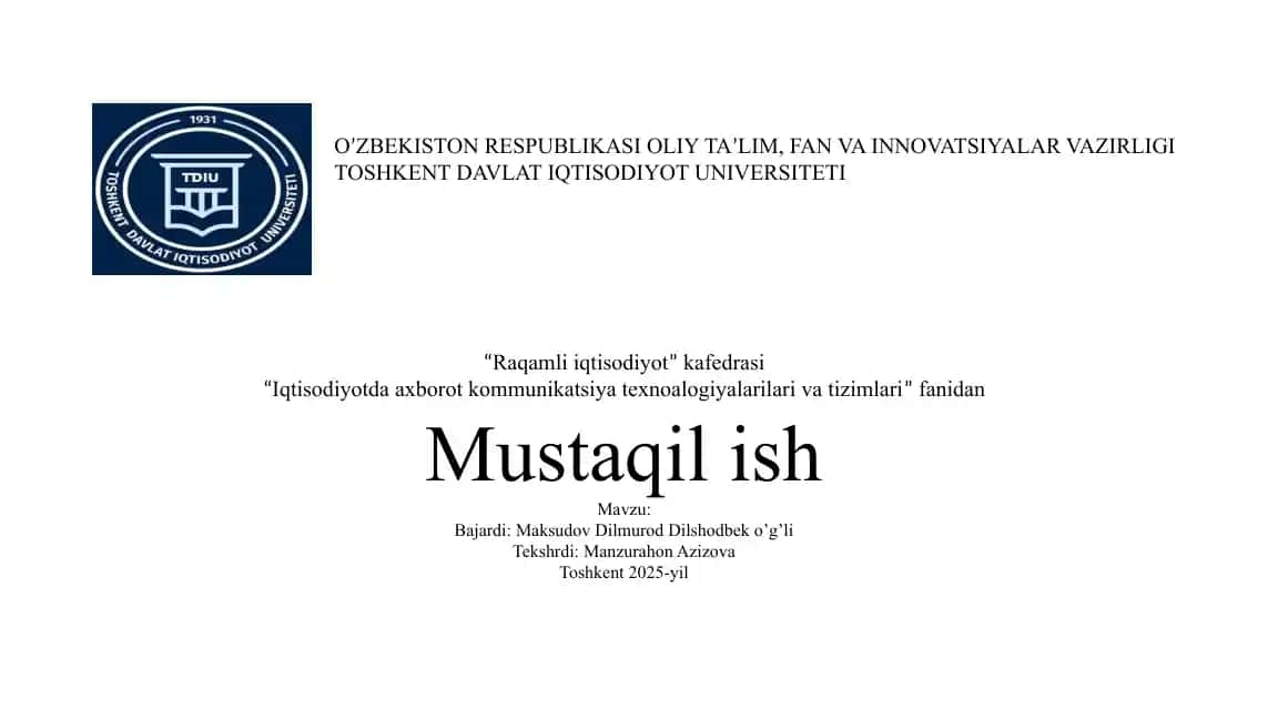 Tadbirkorlik subyektlari uchun elektron xizmatlat