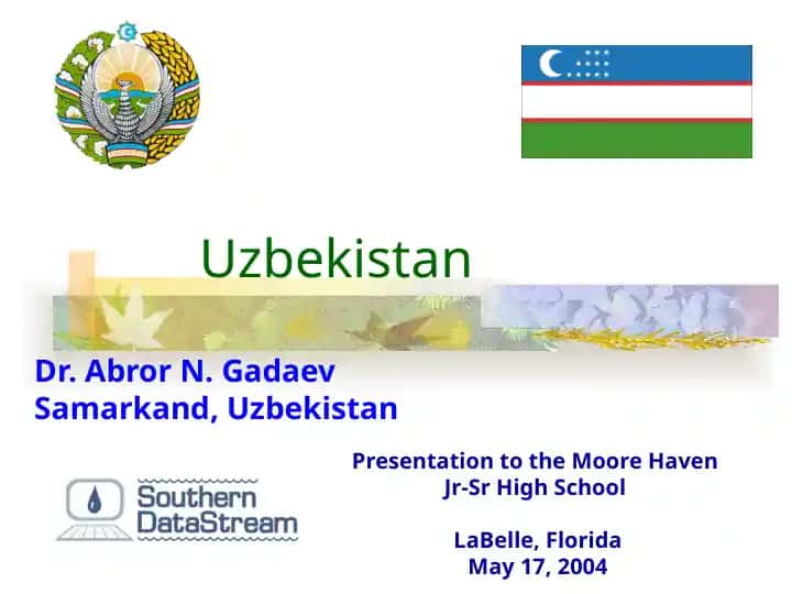 Uzbekistan Presentation