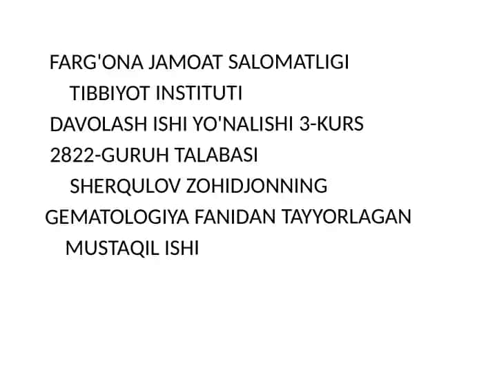 Leykemoid reaksiyalar