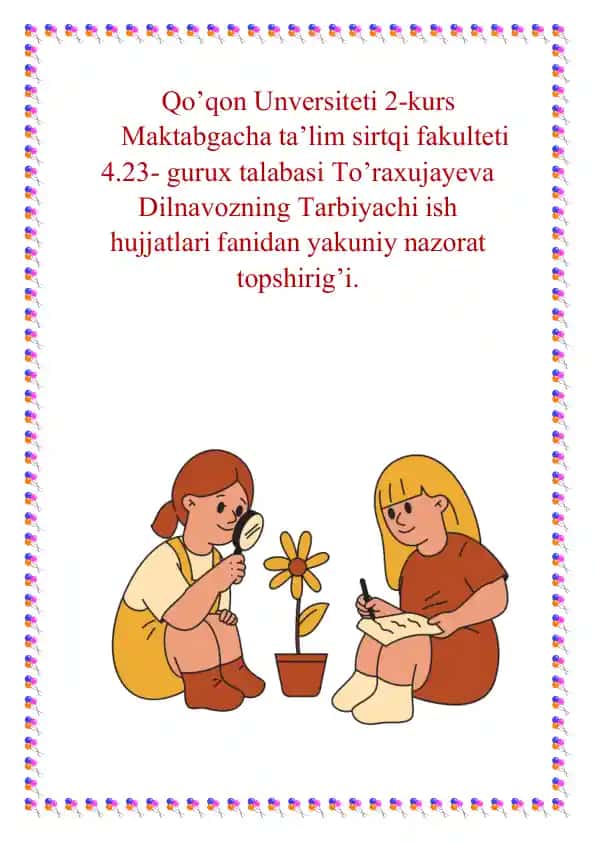 harflar olamiga sayohat,mevalar bilan tanishamiz