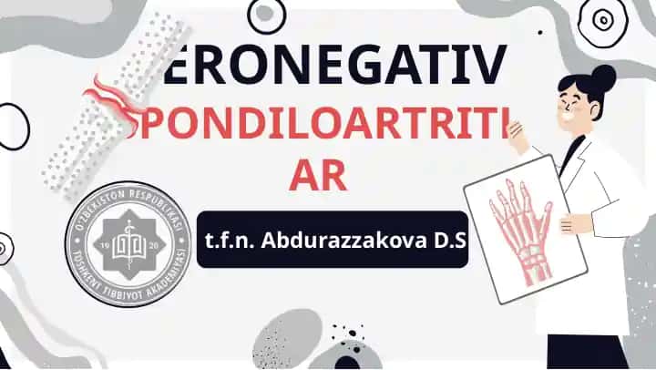 Seronegativspondiloartritlar