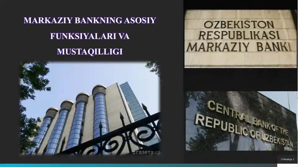 MARKAZIY BANK