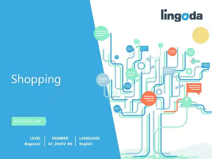 Shopping Vocabulary