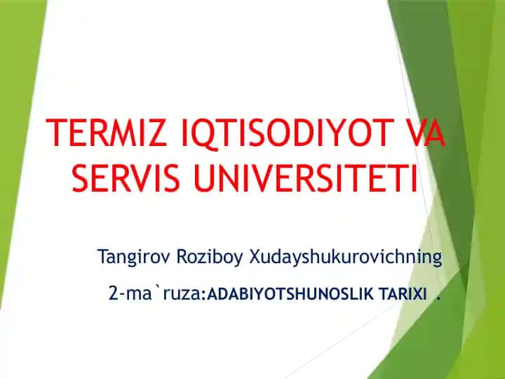 Adabiyotshunoslik fani